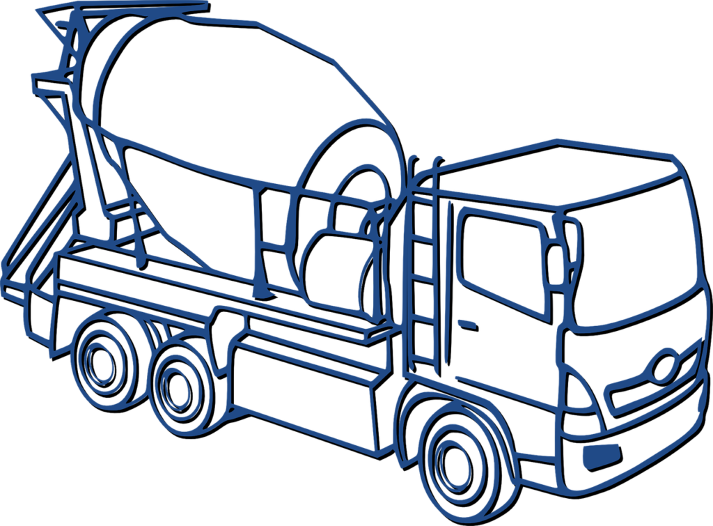 concrete mixer, mixer, car-774086.jpg